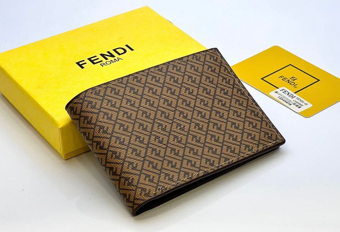 Fendi Wallet with Brand Box & Dust Bag