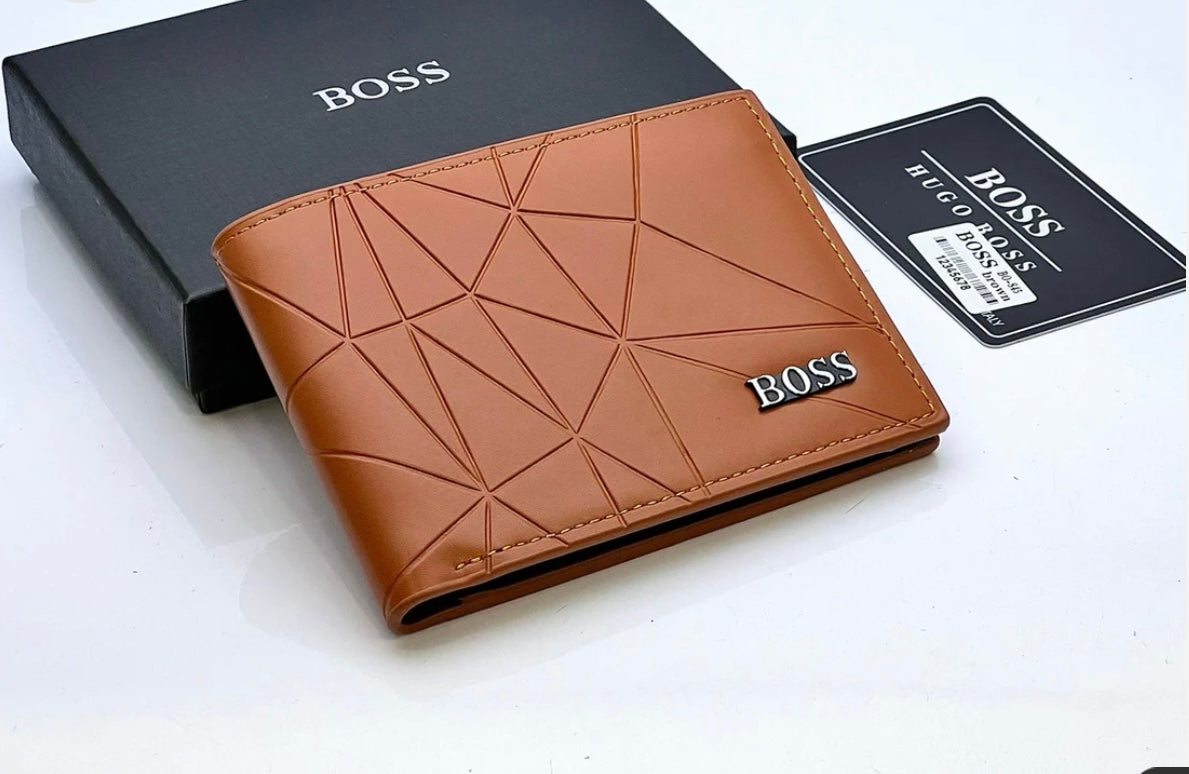 Boss Wallet with Brand Box & Dust Bag