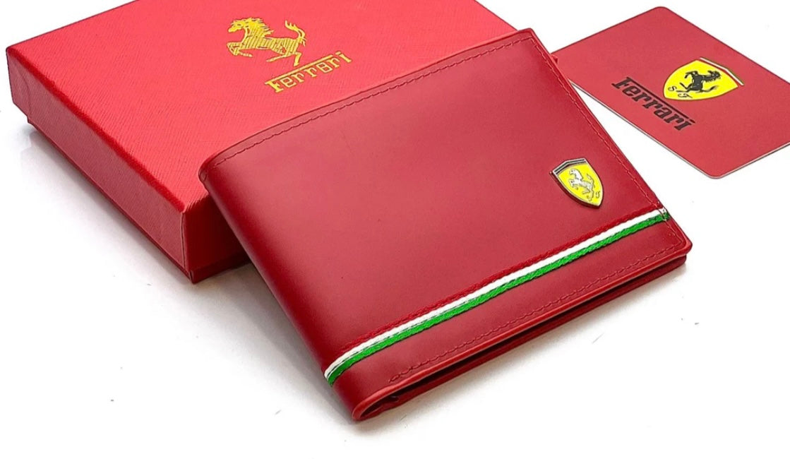 Ferrari Wallet with Brand Box